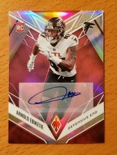 2022 Phoenix Autographs Pink #172 Arnold Ebiketie Penn State Falcons #'d 38/50