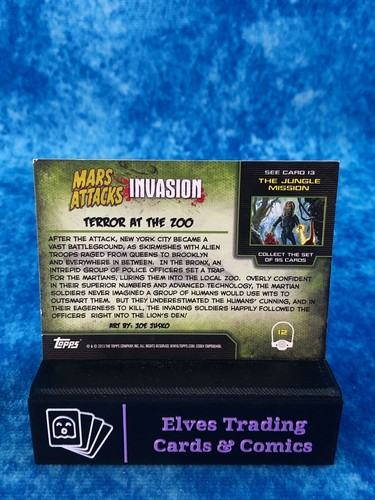 Mars Attacks Invasion SINGLE Non-Sport Trading card by Topps 2013 - Picture 28 of 204