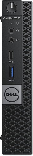 Dell Optiplex Micro Mini PC i7 | 16 GB RAM | 512 GB SSD | Win 10 Pro | WiFi + BT - Foto 4 di 6