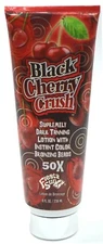 Fiesta Sun Black Cherry Crush Tanning Lotion 8 oz 50X w/Black Bronzer Beads