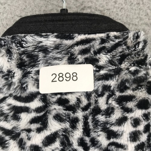 Activology Faux Fur Vest Lot of 2 Size 1X Full Zip Reversible Leopard Print - Picture 19 of 19