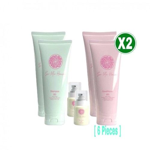 2X Angel Hair Shampoo+Conditioner+Serum Accelerate long hair reduce dandruff Set