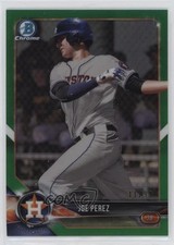 2018 Bowman Chrome Prospects Green Refractor 11/99 Joe Perez #BCP181 6o3