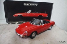 Minichamps Alfa Romeo 2000 SPIDER 1970 1 18 miniature car red
