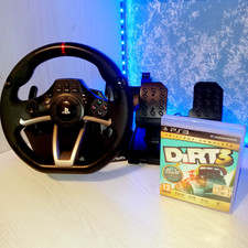PS4 PS3 - VOLANTE HORI RACING WHEEL APEX RWA - DIRT 3 - GRID - PLAYSTATION 3