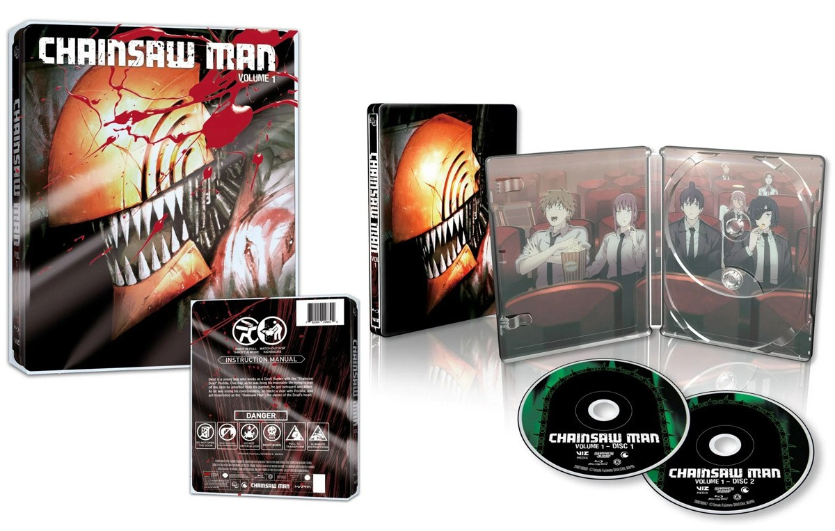 Chainsaw Man Season 1 BLURAY (Limited Steelbook Edition) | eBay