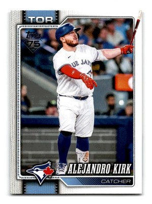 Alejandro Kirk 2026 Topps #301 Toronto Blue Jays Centered Gem Mint