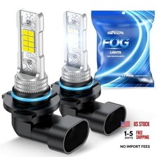 /9140/9145 LED Fog Light Bulbs,100 Successful Installation,10000LM H10 White
