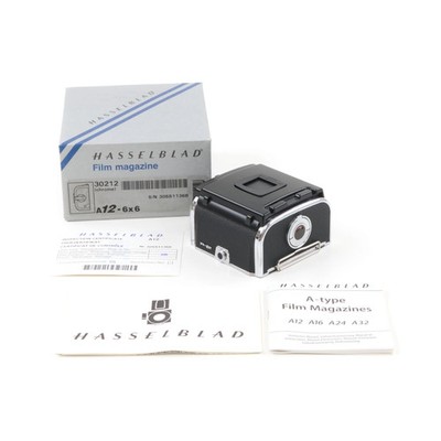 HASSELBLAD A12 FILM BACK CHROME + BOX 30212 #5864
