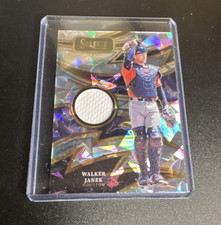 panini select sparks prizm memorabilia 2025 walker janek houston astros #sp-wj