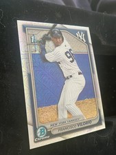 2024 Bowman Chrome 1st Francisco Vilorio #BCP-169 Mega Mojo Refractor NY Yankees