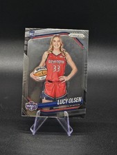 Lucy Olsen 2025 Panini Prizm WNBA - Rookie Variation #145 Silver Prizm (RC) 