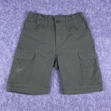Boy Scout Of America Uniform Shorts Olive Green Adjustable Waist Youth Size 8