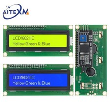 LCD1602 I2C Display Module Blue Green Screen 5V PCF8574 I2C Adapter for Arduino