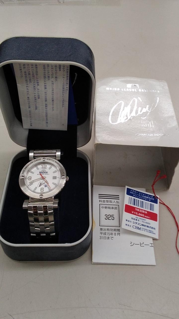 CITIZEN TO A003 Ichiro Major League Record Commemorative Watch-image