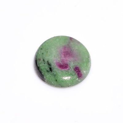 Natural Ruby Zoisite Stone Vivid Pink Green Gemstone for Jewelry Making