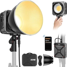 Molus G200 200W COB Video Light, Portable Continuous Output Lighting,2700-6500K