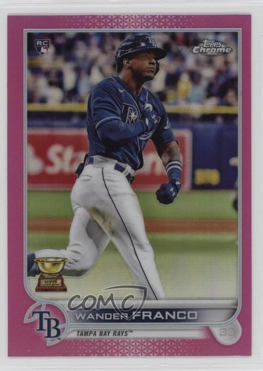 2022 Topps Chrome Pink Refractor Wander Franco #35 1fb7