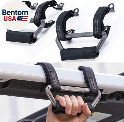 GP Grip Air Grab Handles Designed for 2024+ Jeep Wrangler JL 4Xe W/Airbag Compat
