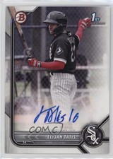 2022 Bowman Paper Prospect Auto Elijah Tatis #PPA-ET Auto 11ur