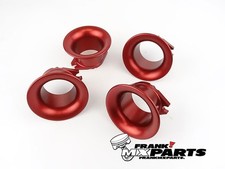 4x Velocity stack red Keihin FCR flatslide racing carburetor stacks 35 37 39 41