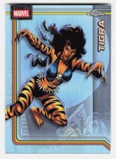 2026 Topps Chrome Marvel Comics #179 Tigra Refractor