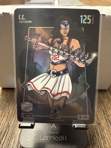 2024 Bo Jackson Battle Arena Battlefoil C.C. Steel # BF-45 Caitlyn Clark RC