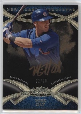 2014 Topps Tier One New Guard Copper Ink 22/25 Mike Olt #NGA-MOL Auto k8v