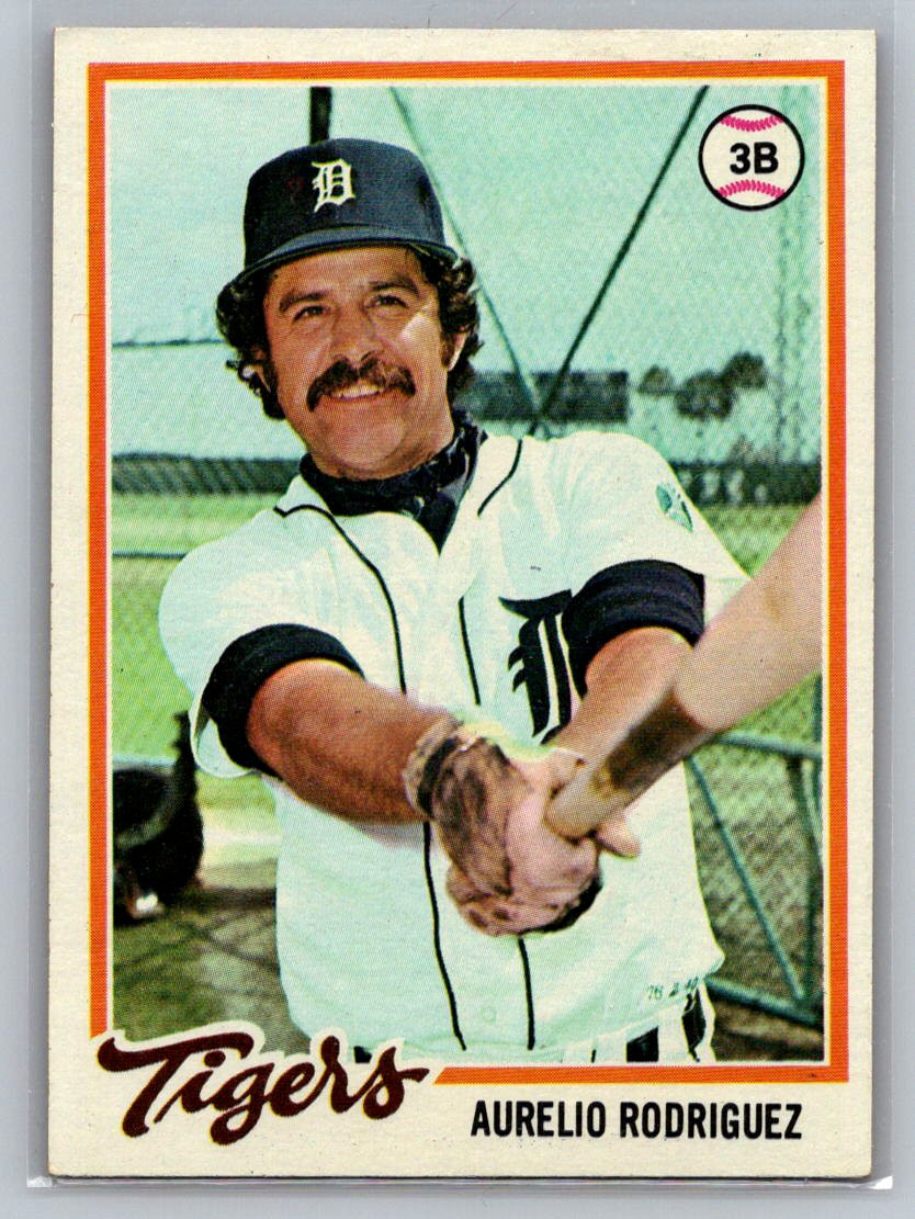 1978 Topps Burger King Detroit Tigers #14 Aurelio Rodriguez