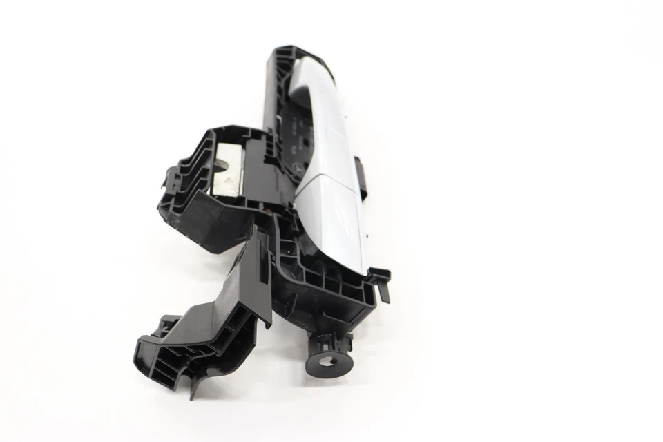 Mercedes GLS550 X166 2017-2019 puerta trasera izquierda manija exterior fabricante original plateado_775 Foto 2 de 4