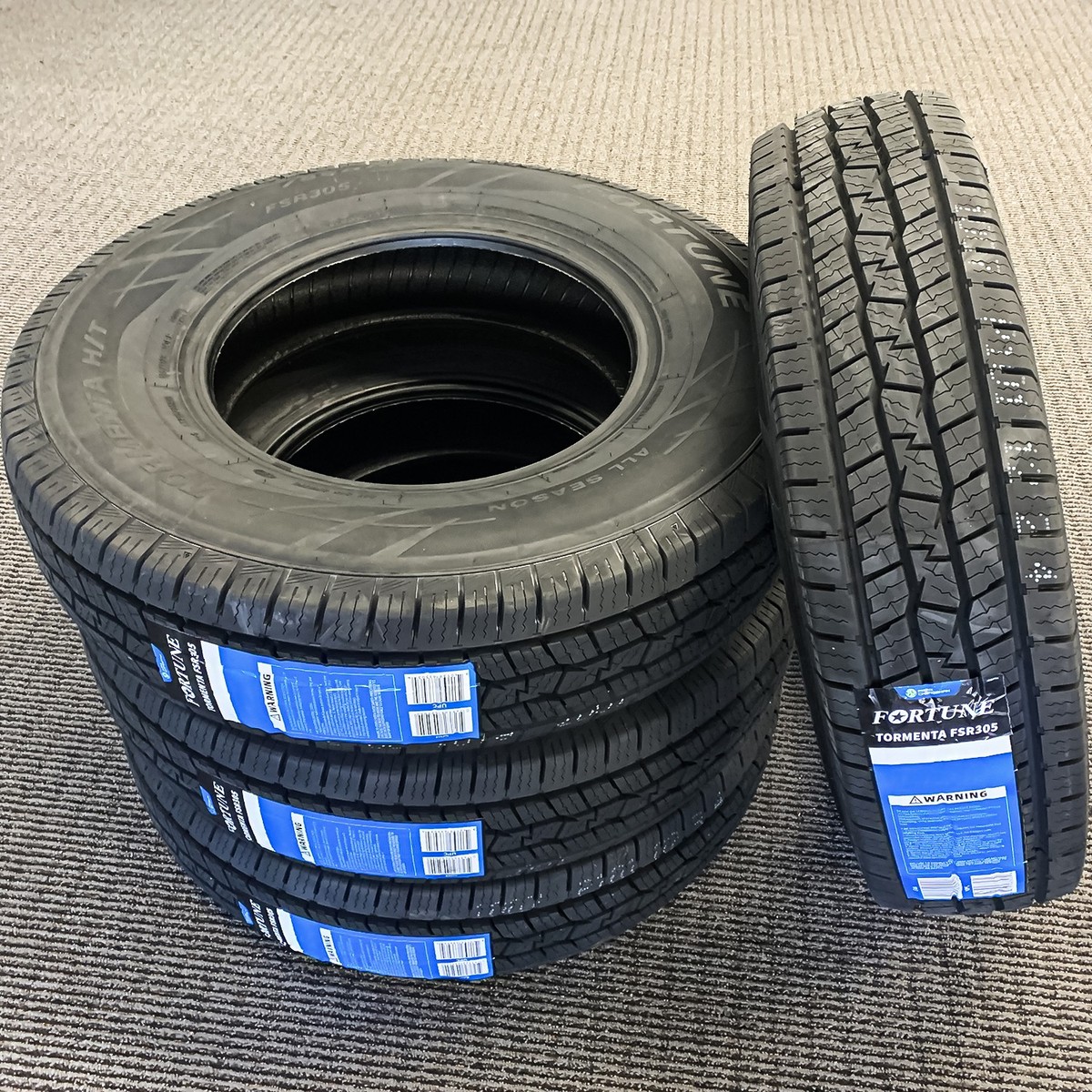 4 Tires 265/60R18 110H Fortune Tormenta H/T FSR305 AS A/S All