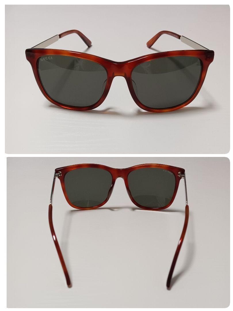 Gucci Sunglasses 0078SK Excellent condition Black lenses Tortoise pattern  shipp thumbnail 5