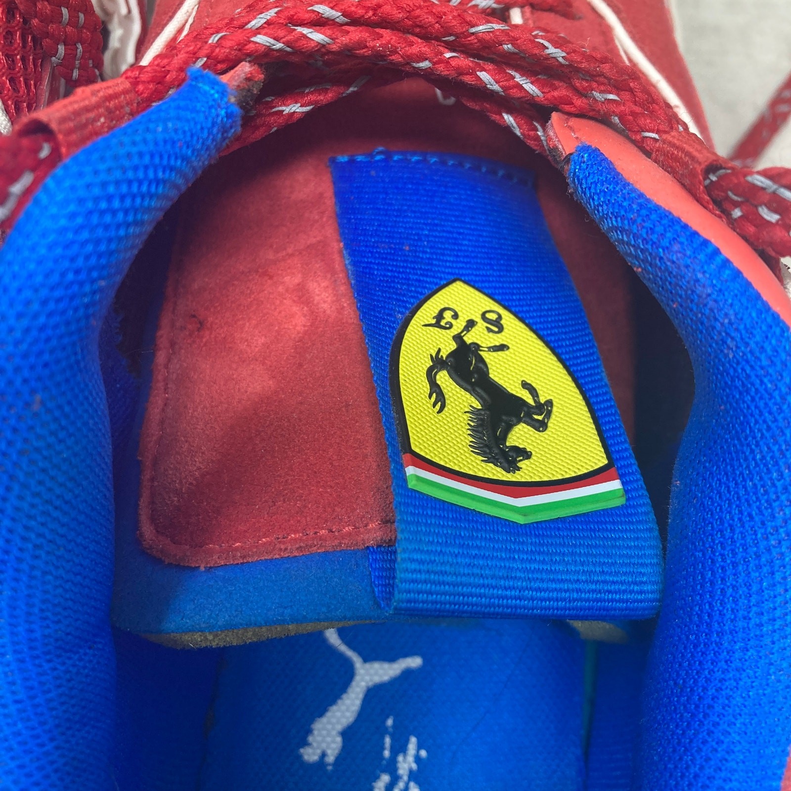 Puma Sneakers Scuderia Ferrari x Joshua Vides RS-X Mens US 12 Red thumbnail 9