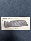 Logitech Pebble Keys 2 K380S Wireless Keyboard - Black