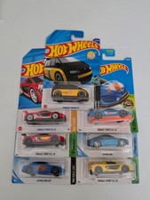 HotWheels French Cars- Renault Collection, Renault Sport RS, Alpine 110 7cars