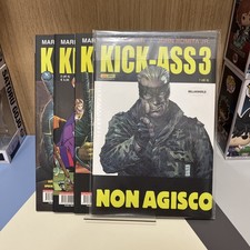 KICK-ASS 3 SERIE COMPLETA (1 VARIANT) - MARK MILLAR E JOHN ROMITA JR. - PANINI