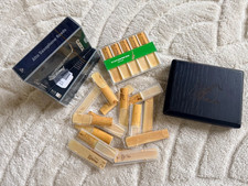 Bargain Lot 45 Alto Saxophone Reeds - various strengths/makes - incl reed case