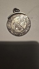 1579 Ad Elizabeth 1st Sixpence Hammered Silver Coin