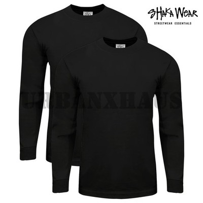 2 pcs *SHAKA WEAR Long Sleeve Super Max Heavyweight  T-shirt