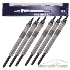 6x BERU GLÜHKERZE DURATERM FÜR VW PASSAT 3BG 2.5 TDI 07.98-05.05