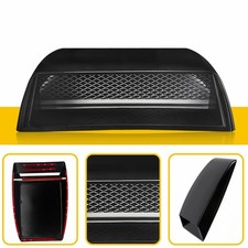 Car SUV Flow Air Decorative Intake Scoop Bonnet Vent Hood Cover Black Universal
