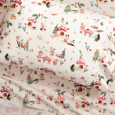 Pottery Barn Kids Mice Friends Organic Cotton Sheet Set Twin