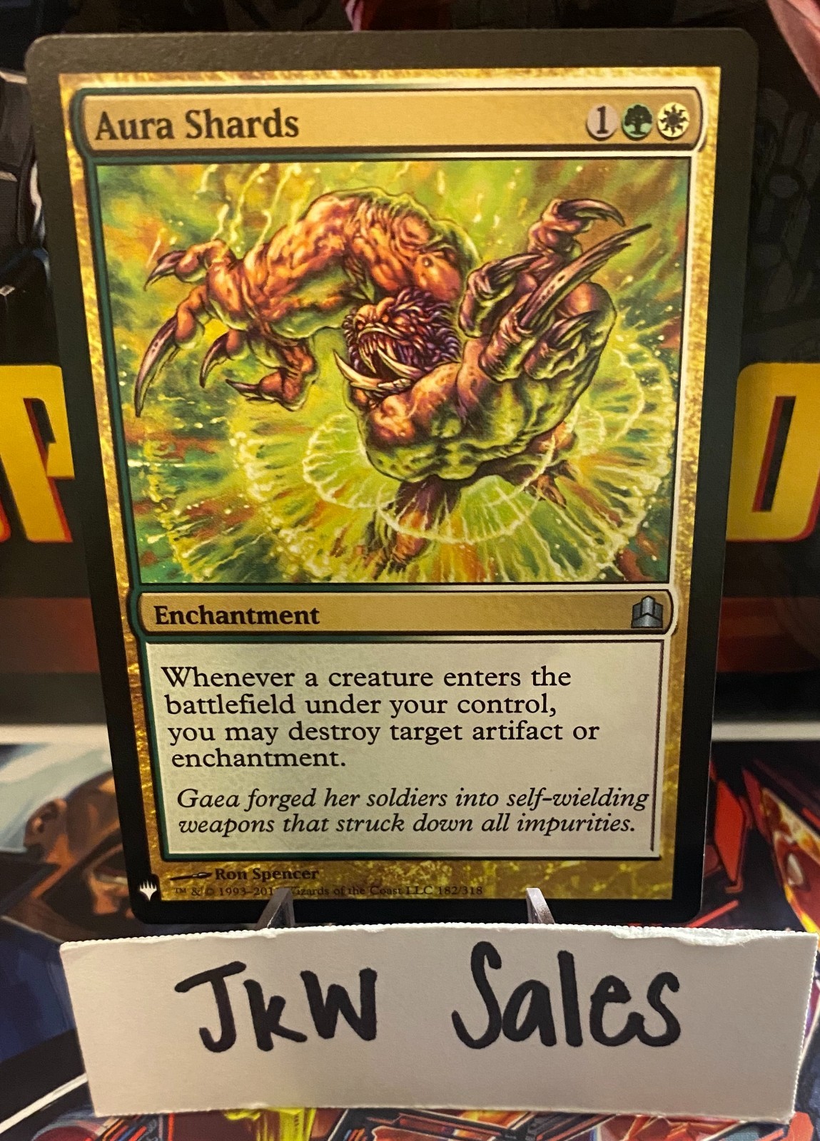 Magic: The Gathering  Commander Enchantment Aura Shards Regular 182