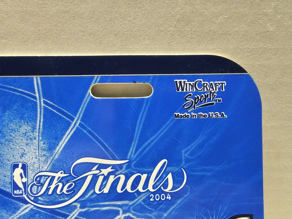 Detroit Pistons NBA 2004 NBA Finals Champions Decorative Wincraft License Plate - Image 2 of 4