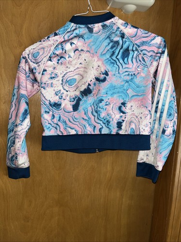 ADIDAS YOUTH GIRLS SMALL TRACK JACKET (B33) - Picture 7 of 7