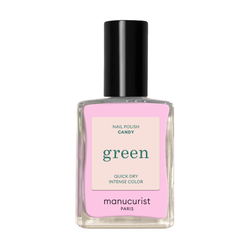 Manucurist Green Neon Pink Nail Polish 15ml Candy - Vegan Nail Varnish