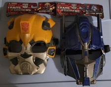 New Transformers Bumblebee Optimus Prime Halloween Face Party Masks Lot