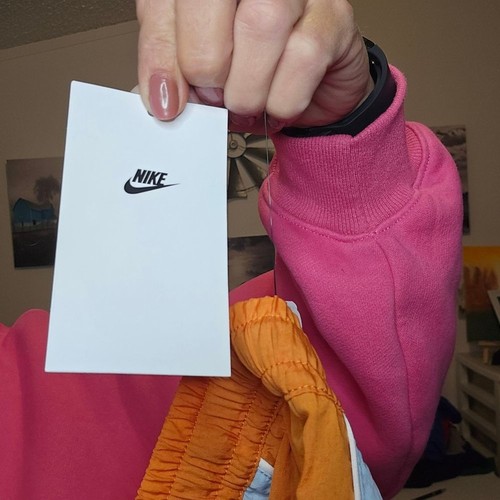 Nike Boys Large Shorts New Sportswear Youth Orange - Picture 7 of 8