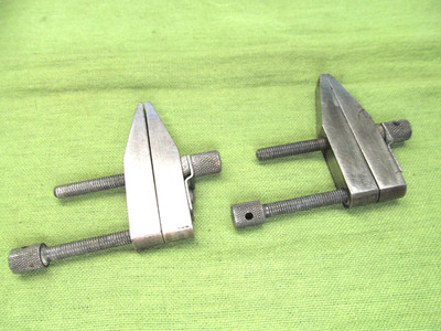 Pair of Vintage Machinists Parallel Clamps - 2'' Jaws w/1'' Opening Capacity
