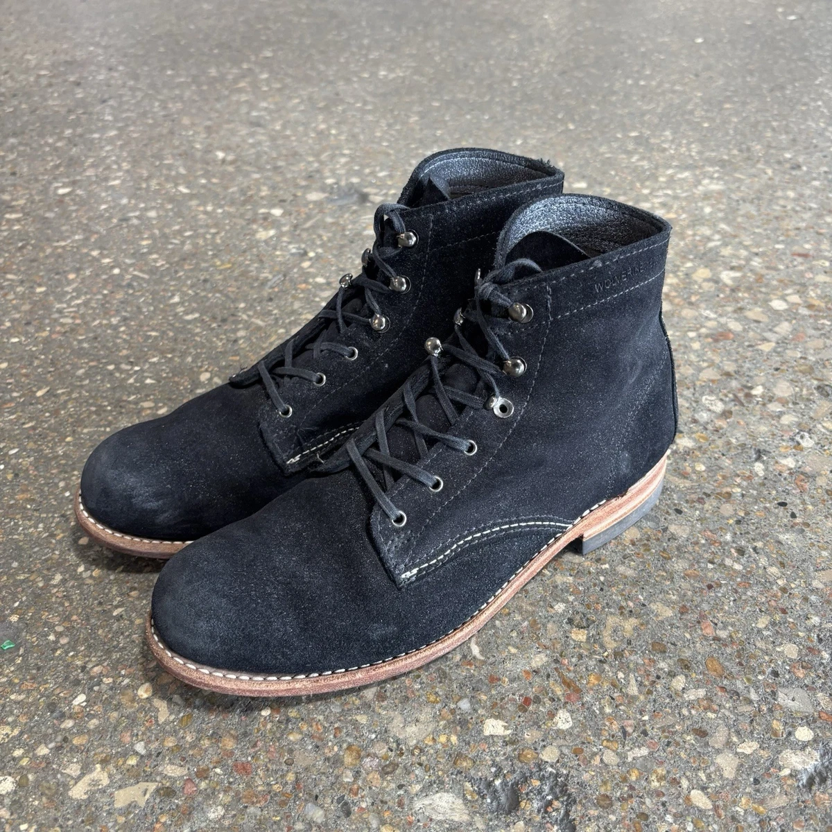 Wolverine‎ 1000 Mile Rawlings Boots Mens 11 Black Gold Glove Leather W08012 NEW Wolverine Combat Boots for Men for sale | eBay main image 3